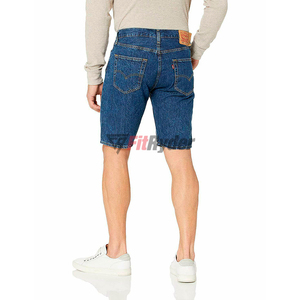 กางเกงยีนส์ขาสั้นปักลายคุณภาพสูง ระบายอากาศได้ดี สำหรับผู้ชาย ผ้าฝ้าย 100% แห้งเร็ว เป็นมิตรกับสิ่งแวดล้อม เอวยางยืด สไตล์เบอร์มิวดา รุ่นใหม่ - Product Image 4