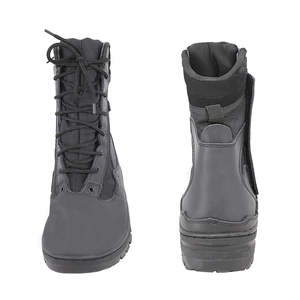 Mens Tactical <b>Work</b> Boots Side Zipper Jungle Boots Puncture Proof & Slip Resistant <b>Safety</b> Boots - Product Image 2