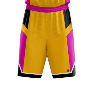 Uniforme de Baloncesto de Tela Suave 100% Poliéster en Colores Atractivos, Uniforme de Baloncesto de Buena Calidad con Estampado Completo - Product Image 5