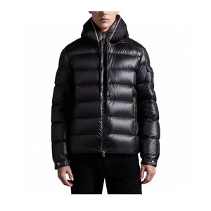 Veste matelassée rétro chaude et ample, couleur unie, fermeture éclair, imperméable, basique, automne-hiver, personnalisable, style streetwear - Product Image 6