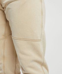 Pantalon de survêtement en molleton de coton design unisexe tissu respirant confortable usine oem odm adapté à l'utilisation de vêtements de sport ou de détente - Product Image 3