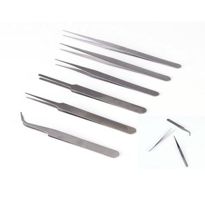 Petits clips de jardinage antireflet de précision finis à la main avec pointe inclinée en métal spécial pour réduire la fatigue oculaire - Product Image 6