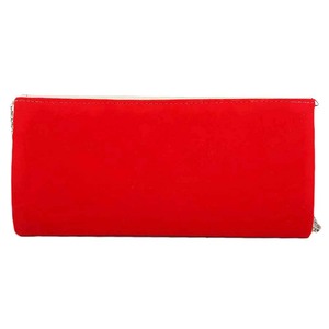Bolso de mano de terciopelo para mujer (328) - Rojo - Product Image 3