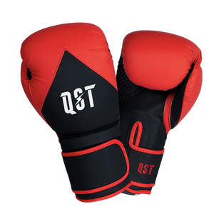 ถุงมือชกมวยคุณภาพสูง 8 ออนซ์ ระดับมืออาชีพ หนัง PU ทนทาน ปรับแต่งได้ ระบายอากาศได้ดี น้ำหนักเบา เหมาะสำหรับฝึกมวยไทย - Product Image 1