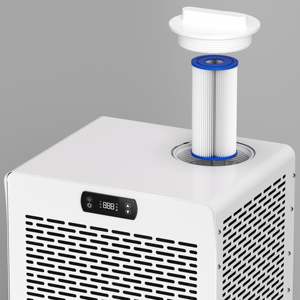 Mini-refroidisseur portable ICEGALAX, installation sur bureau, boîtier en plastique pour stockage à froid - Product Image 3