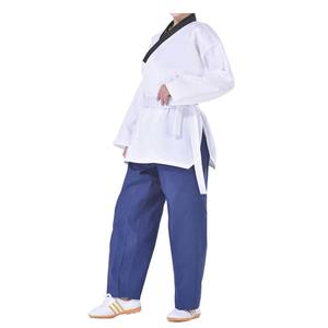 Uniforme de judo unisexe personnalisé ODM OEM de haute qualité 2025, polyester et coton respirant, vêtements d'arts martiaux, vente en gros d'usine - Product Image 3