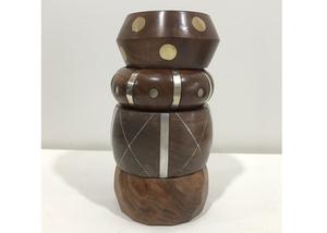 Bracelets en bois durables et imperméables - Pour un usage quotidien et un style festif, offrant un charme ethnique intemporel, couleurs personnalisées, cadeau d'affaires - Product Image 3