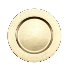 Placa de cargador de metal Premium de diseño caliente para fiestas de vacaciones de decoración de bodas y mejoras elegantes de mesa de comedor - Product Image 2