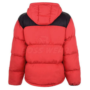 Chaqueta de Invierno Acolchada con Capucha para Hombre, Diseño Personalizado al por Mayor, Nueva Moda 2023, Último Diseño, Rellena de Fibra de Poliéster - Product Image 4
