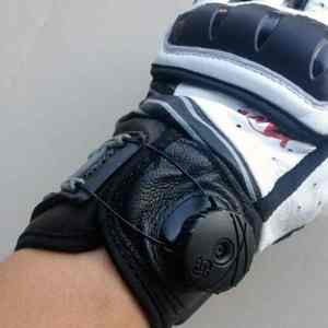 New Leather Racing <b>Gloves</b> <b>Fingerless</b> Motorbike <b>Gloves</b> for Motocross Motorcycle Racing Essential Motorcycle Accessories - Product Image 4