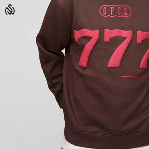 Logotipo personalizado de algodón grueso en blanco impreso peso pesado Puff impreso sudaderas con capucha impresas personalizadas sudaderas con capucha de los hombres - Product Image 5