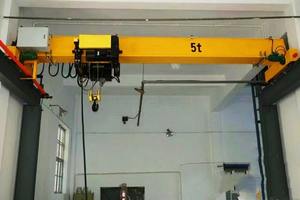 Pont roulant européen de haute qualité 2t-20t EOT Monopoutre PLC Moteur triphasé 380V Usage industriel - Product Image 4