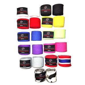 Eagle View-Envolturas de mano de algodón y nailon para boxeo, Kickboxing, Muay Thai, 4 metros x 5 cm, color blanco, transpirable, duradero - Product Image 3