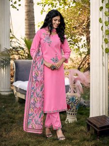 Grossiste en Inde pour la vente en ligne Dernière nouveauté en exclusivité Tesla du designer Kurtis en coton replié avec Dupatta - Product Image 2