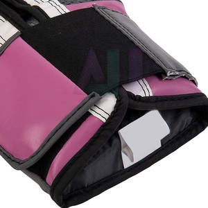 Gants de boxe professionnels légers, respirants et absorbant l'humidité, fermeture à boucle et crochet, cuir véritable, gants d'entraînement pour adultes - Product Image 4