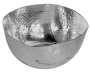 Autre décor de buffet d'hôtel bol à fruits bol à salade de service chic grand bol rond de luxe en acier inoxydable - Product Image 6
