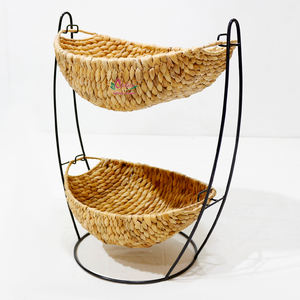 Organizador Multifuncional Hecho a Mano con Jacinto de Agua y Pasto Marino Natural de la Fábrica Artex Dong Thap, para Exhibición en Estantes - Product Image 5