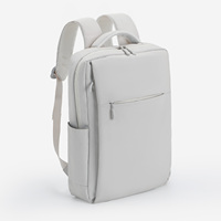 Sac à dos de voyage minimaliste haut de gamme, résistant à l'eau, pour ordinateur portable 15,6 pouces, pour professionnels, cadeaux d'entreprise, voyages d'affaires
