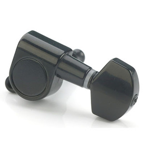 Guitarra eléctrica E45BB 3x3 Estilo Gotoh afinadores negro hecho en Corea piezas y accesorios de guitarra - Product Image 1