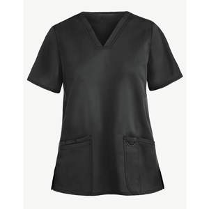 Ensemble de gommage professionnel pour femmes tunique en tissu doux Joggers Logo personnalisé tailles couleurs hôpital médical vente en gros ensemble de gommage à bas prix - Product Image 4