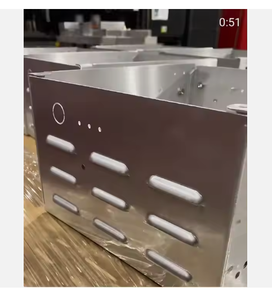 Fabrication de tôle d'acier inoxydable personnalisée CNC de haute précision comprenant la découpe laser et le revêtement en poudre - Product Image 2