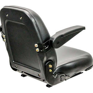 Siège compact pour tracteur, chariot élévateur, tondeuse à gazon, chargeur avec rails coulissants - Product Image 4