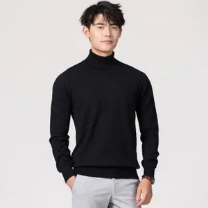 Nuevas y elegantes camisas con cuello de tortuga para hombre, sudaderas personalizadas de algodón orgánico al por mayor, sudadera transpirable de primera calidad para hombre - Product Image 4