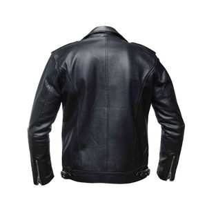 Wholesale High Quality 2025 <b>Trucker</b> Style Genuine Leather <b>Jacket</b> for <b>Men</b> Wholesale from Pakistan - Product Image 6