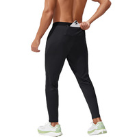 Pantalon de sport décontracté pour homme, personnalisé OEM, imprimé sérigraphié, anti-transpiration, anti-boulochage, grande taille, coupe ajustée, doublure polaire tricotée