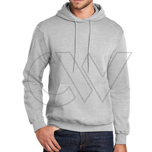 2024 Custom Logo Men's Heavyweight Zip up Terry Fleece Hoodie <b>Vintage</b> Washed 100% Cotton <b>Sweatshirts</b> & Pullovers - Product Image 1