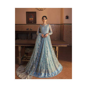 ชุดเดรสปาร์ตี้สำหรับผู้หญิง3ชิ้นชุดเดรสลำลองสไตล์ใหม่ปักลายแฮนด์เมด - Product Image 6