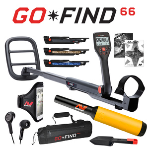 เครื่องตรวจจับโลหะอุตสาหกรรม AMRUTHA สำหรับ Minelab GOFIND 66 สำหรับการตรวจจับทองคำ - Product Image 1