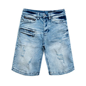 Custom Design Summer Vintage Denim <b>Short</b> New Fashion <b>Men's</b> Baggy Denim <b>Jean</b> Stylish <b>Shorts</b> - Product Image 1