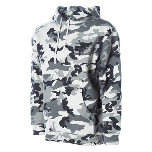 Sudadera con Capucha de Camuflaje para Hombre SINEWY SPORTS, Corte Regular, Poliéster, Felpa Francesa, Transpirable, Informal, para Otoño - Product Image 4