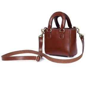 Bandolera cruzada de cuero genuino para mujer, bandolera con cierre de cremallera en el hombro para mujer, bandolera con estilo y cremallera para mujer - Product Image 1