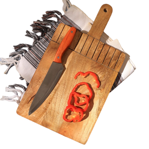 Nueva tabla picadora de madera ovalada personalizada ecológica de alta calidad para cortar verduras y frutas fiestas directas de Ramadán - Product Image 4