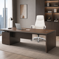 Chaise de bureau exécutive en cuir à dossier haut avec mécanisme d'inclinaison à 4 points, siège de bureau réglable avec base conique en aluminium