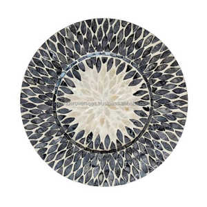 MADRE DE PERLA Redondo para CHARGER PLATE de WONDER OVERSEAS-Pedido mínimo 100 piezas - Product Image 1