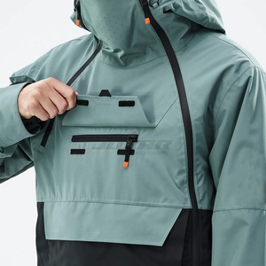 Veste de ski d'extérieur pour hommes entièrement personnalisée, pantalon de ski d'hiver imperméable et respirant pour le snowboard, service OEM, conception personnalisée - Product Image 3