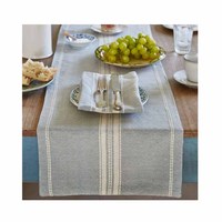 Chemins de table à carreaux à l'aspect moderne 100% coton mariage intérieur extérieur Tables à manger décoration de haute qualité durable