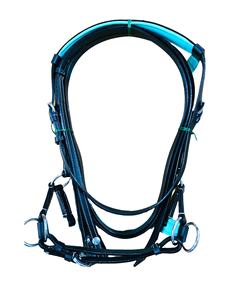 Rembourrage souple en cuir noir de qualité supérieure pour l'équitation et l'équitation - Product Image 2