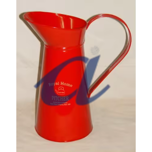 Bidons d'eau nouvellement conçus avec des bidons d'eau de jardin de couleur rouge en métal solide pour des utilisations de plantes d'intérieur par des exportateurs - Product Image 2