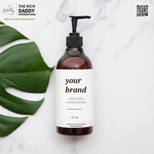 Après-shampoing anti-frisottis en gros, flacon pompe 150 ml, marque privée, nouvelle arrivée, faible MOQ, fournisseur vérifié - Product Image 2