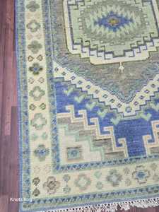 Venta caliente 10x8 Premium Runner Floor Rugs Vintage Oushak Carpet Juego de Alfombras anudadas a mano para sala de estar Uso de ejercicio - Product Image 3