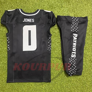 Camisetas de uniforme de fútbol americano 7v7, camisetas de grado premium para jugadores activos, camisetas de estilo deportivo transpirables y de secado rápido - Product Image 2