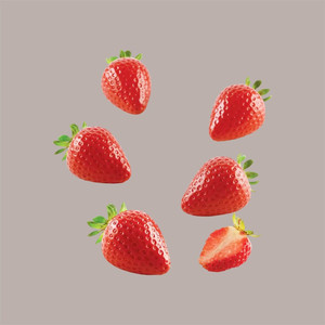 Realistic Strawberry <b>Silicone</b> Mold 48x37H23 mm for Dessert Making - Product Image 1