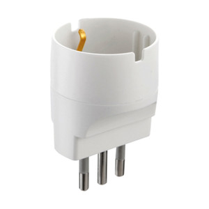 Adattatore Schuko 10A Figura 8 Bianco - Product Image 1