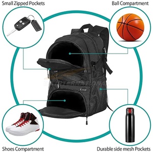 Sac à dos multifonctionnel pour le sport, le baseball, le basketball, la sublimation, la remise en forme et l'entraînement, grand sac à dos pour le basketball - Product Image 4