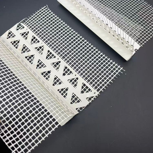Borde de Goteo de <span class=keywords><strong>PVC</strong></span> Duradero con Malla de Fibra de Vidrio para Esquinas de Construcción y Anti-Grietas - Product Image 5