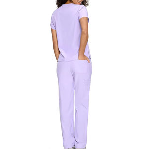 Conjuntos de Uniformes Médicos Elegantes 2025, Uniforme de Enfermera para Hospital, Conjunto de Uniformes Médicos de Manga Corta para Mujer, Conjuntos de Jogger Médicos - Product Image 3